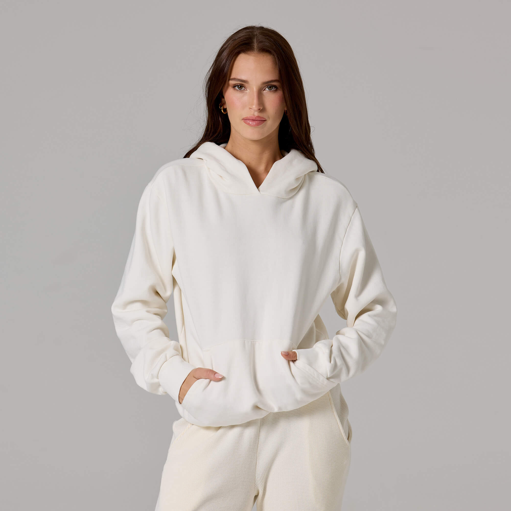 TALENTLESS popular White Hoodie