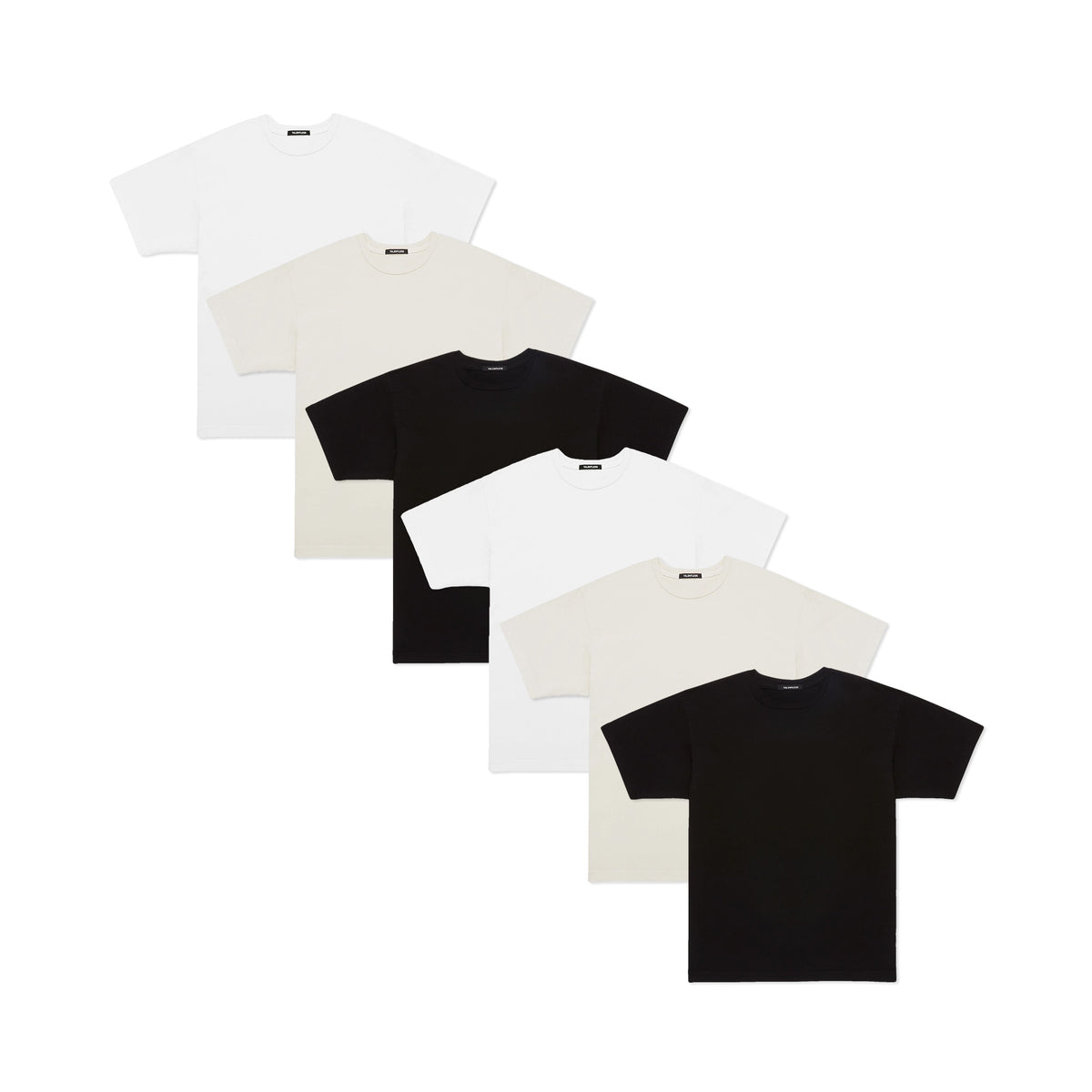 Talentless | 6 Pack Men's Drop Shoulder Tee | Custom Pack