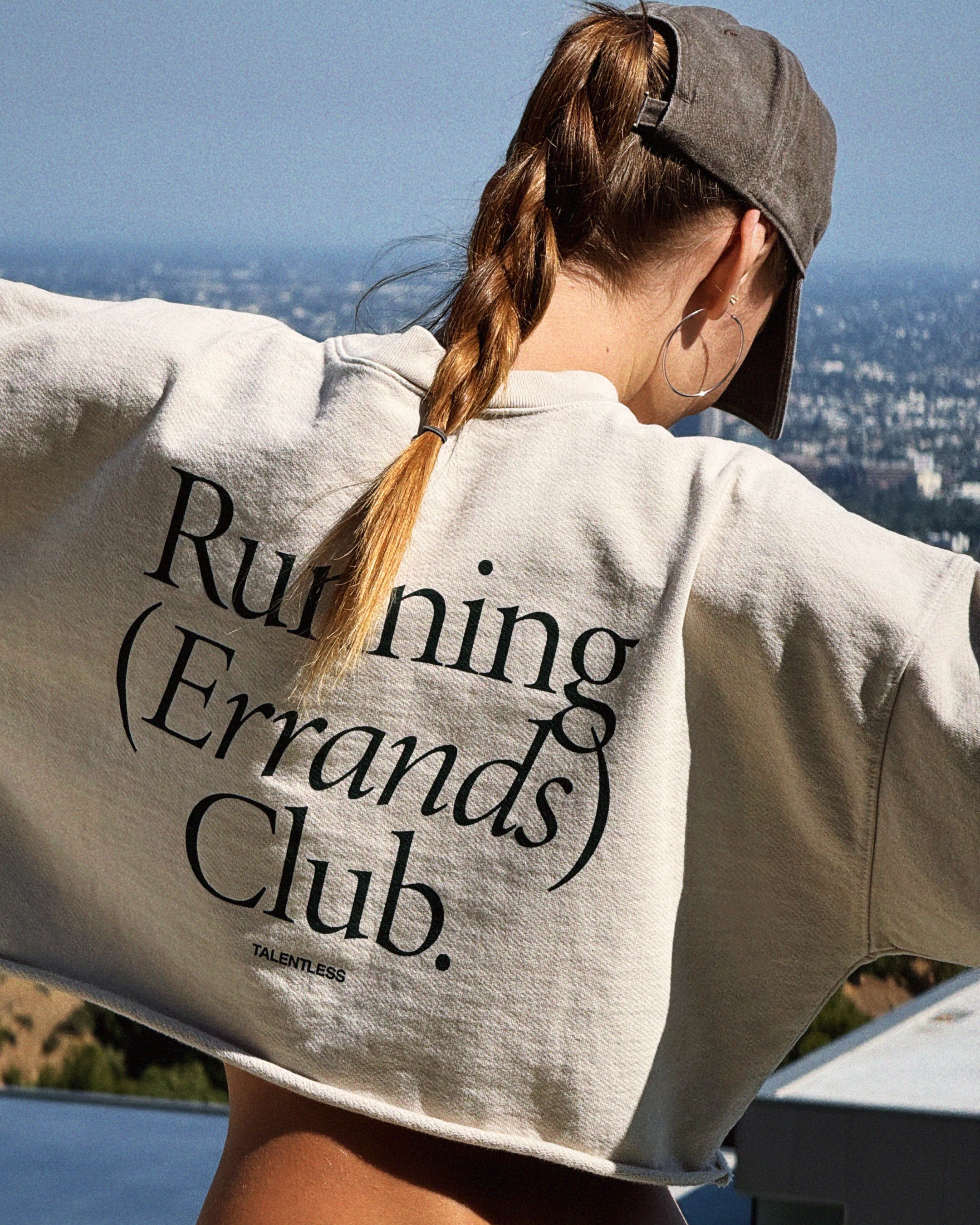 Talentless | Women's Running (Errands) Club Crewneck
