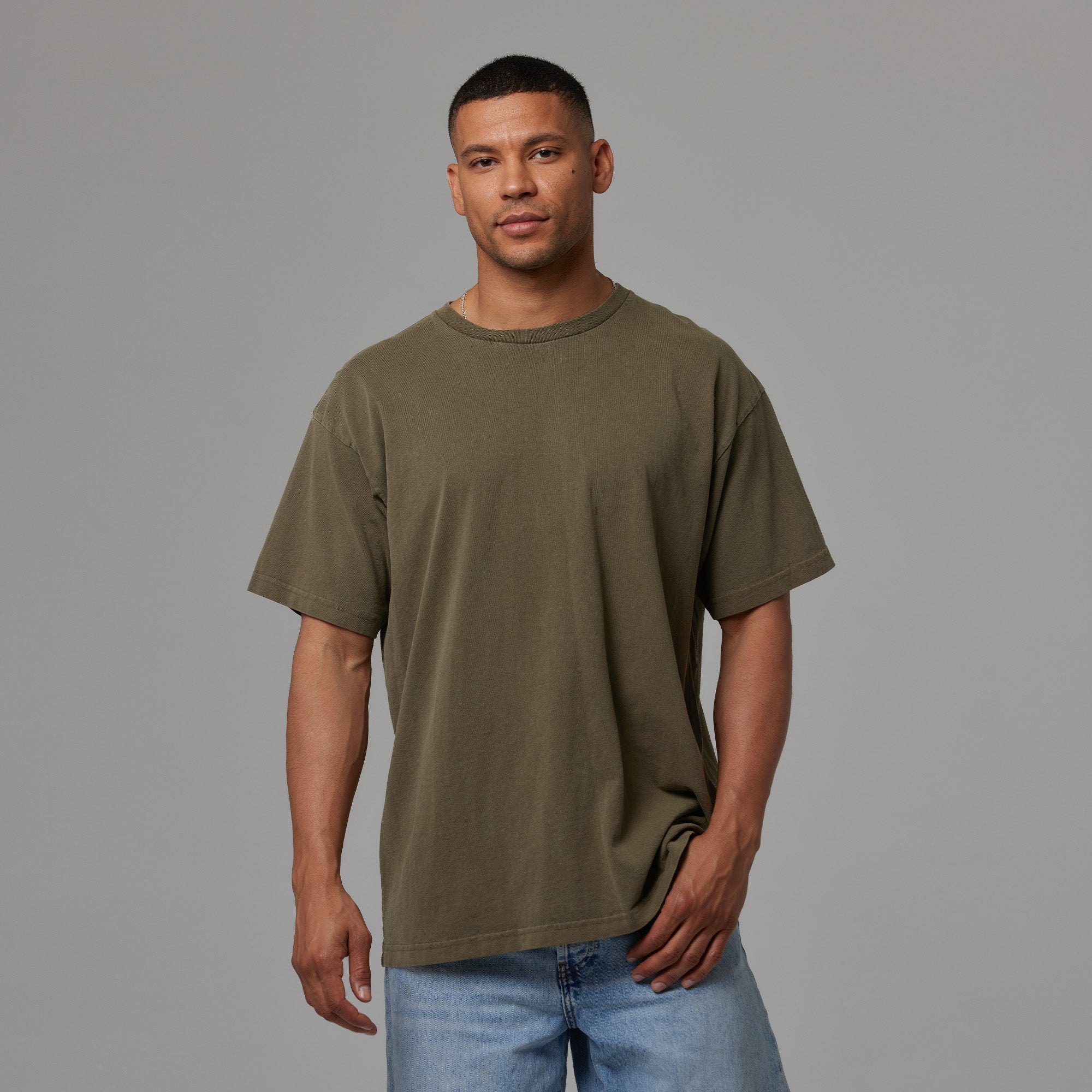 MENS DROP SHOULDER TEE 3 PACK MIX MATCH