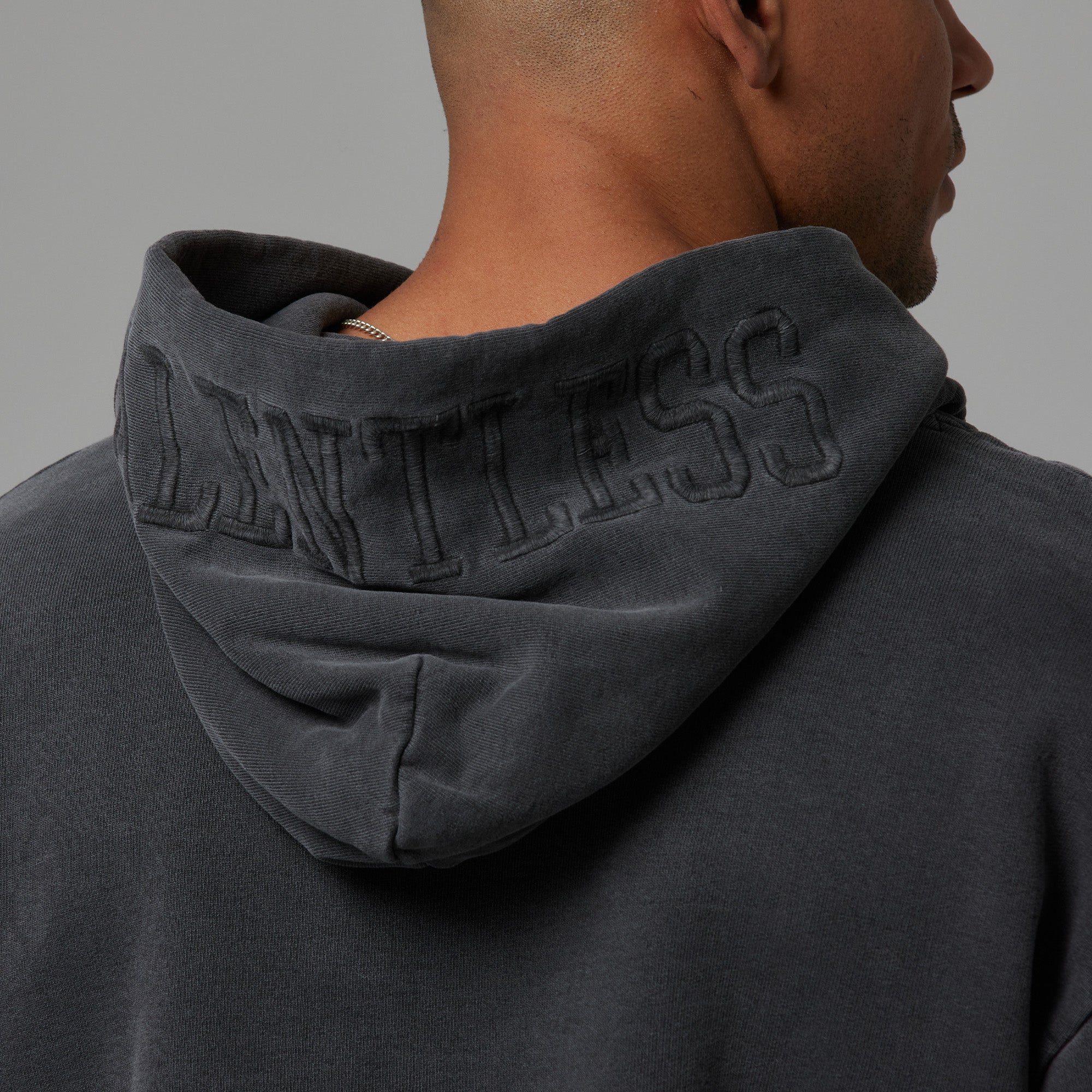 Cheapest Talentless Hoodie in Faded Grey