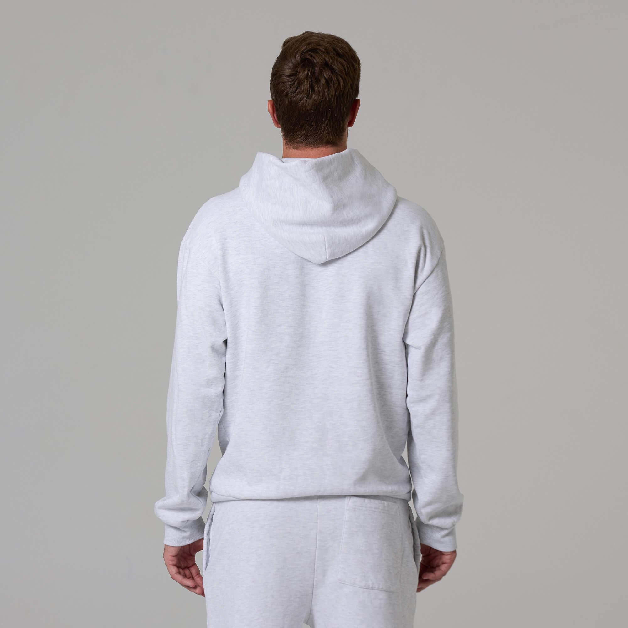 MENS HEATHER HEAVYWEIGHT HOODIE
