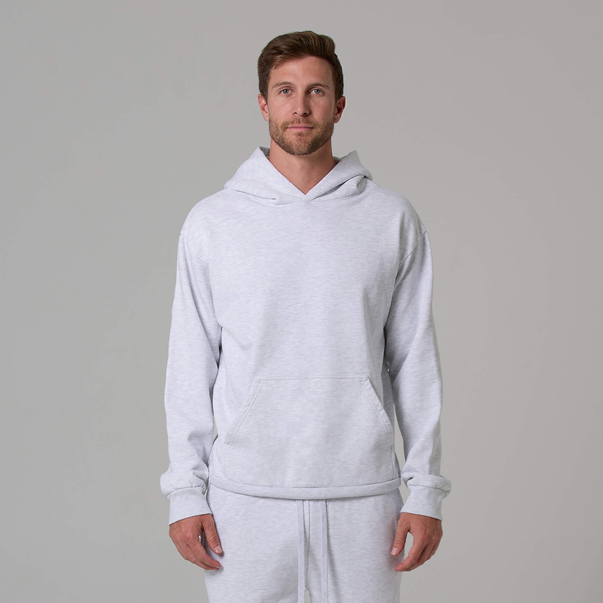MENS HEATHER HEAVYWEIGHT HOODIE