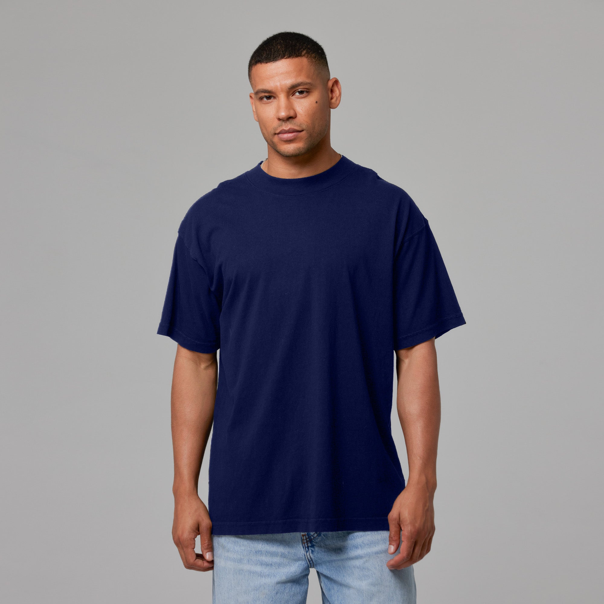 mock neck dress shirts COOFANDY Mens Mock Turtleneck Shirts Casual Premium Cotton Short Sleeve Shirt Basic Half Neck T-Shirts Black M