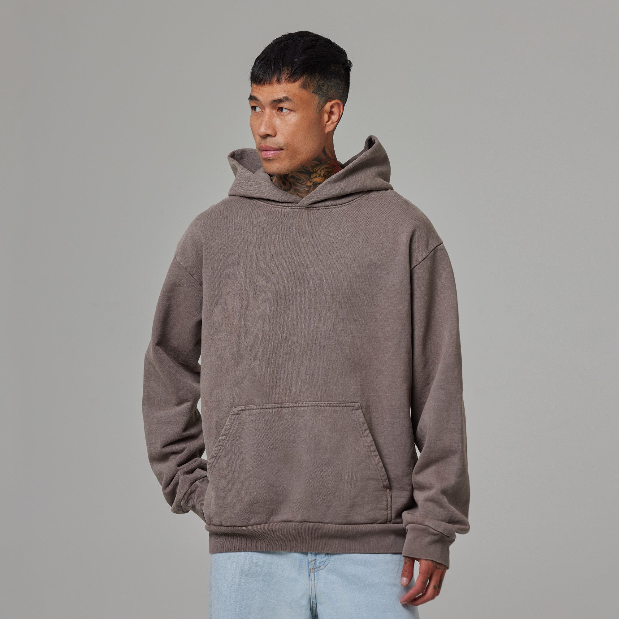 Hooded Sweatshirt Vintage Hoodie Herren MENS HEAVYWEIGHT HOODIE