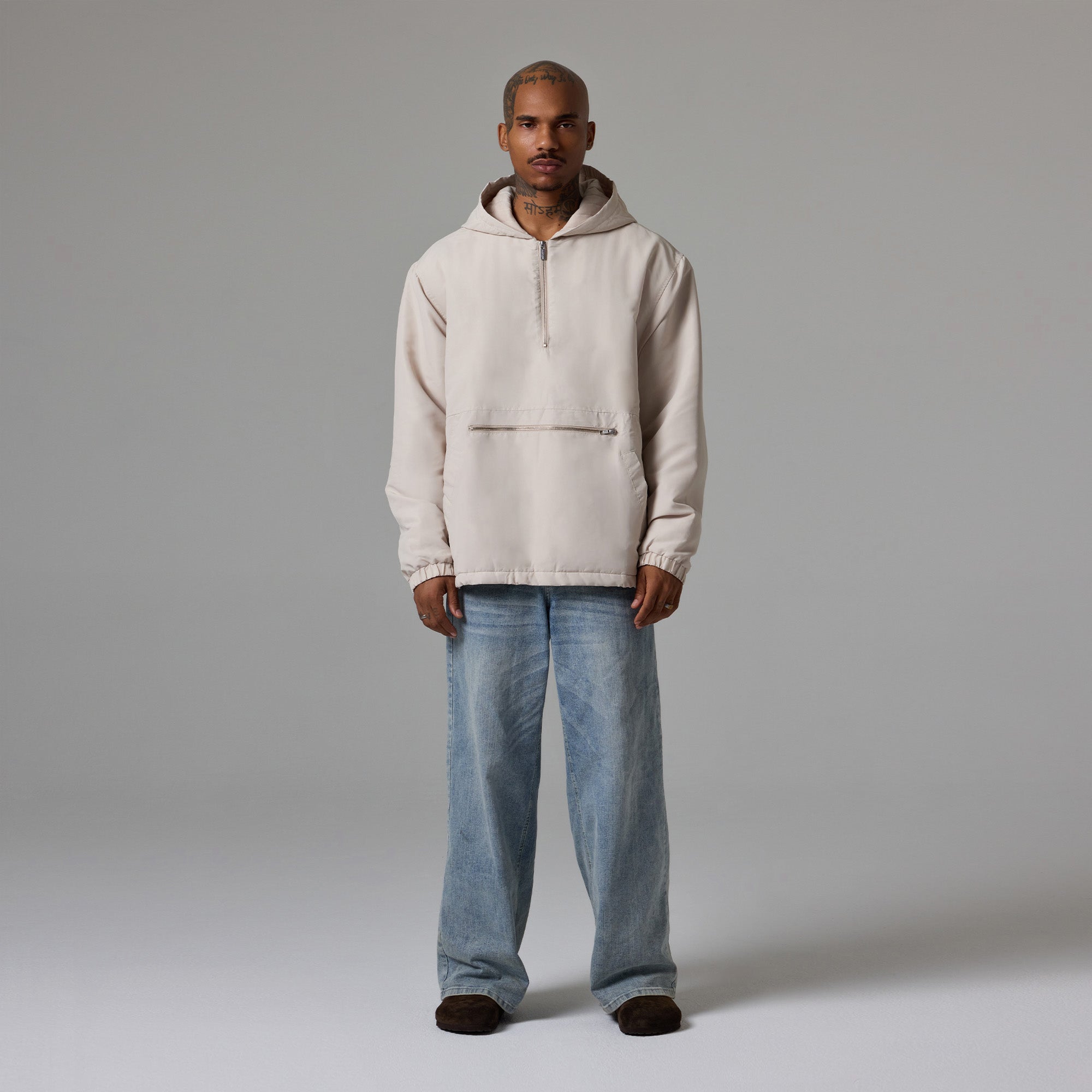 Talentless | Men's Half Zip Jacket