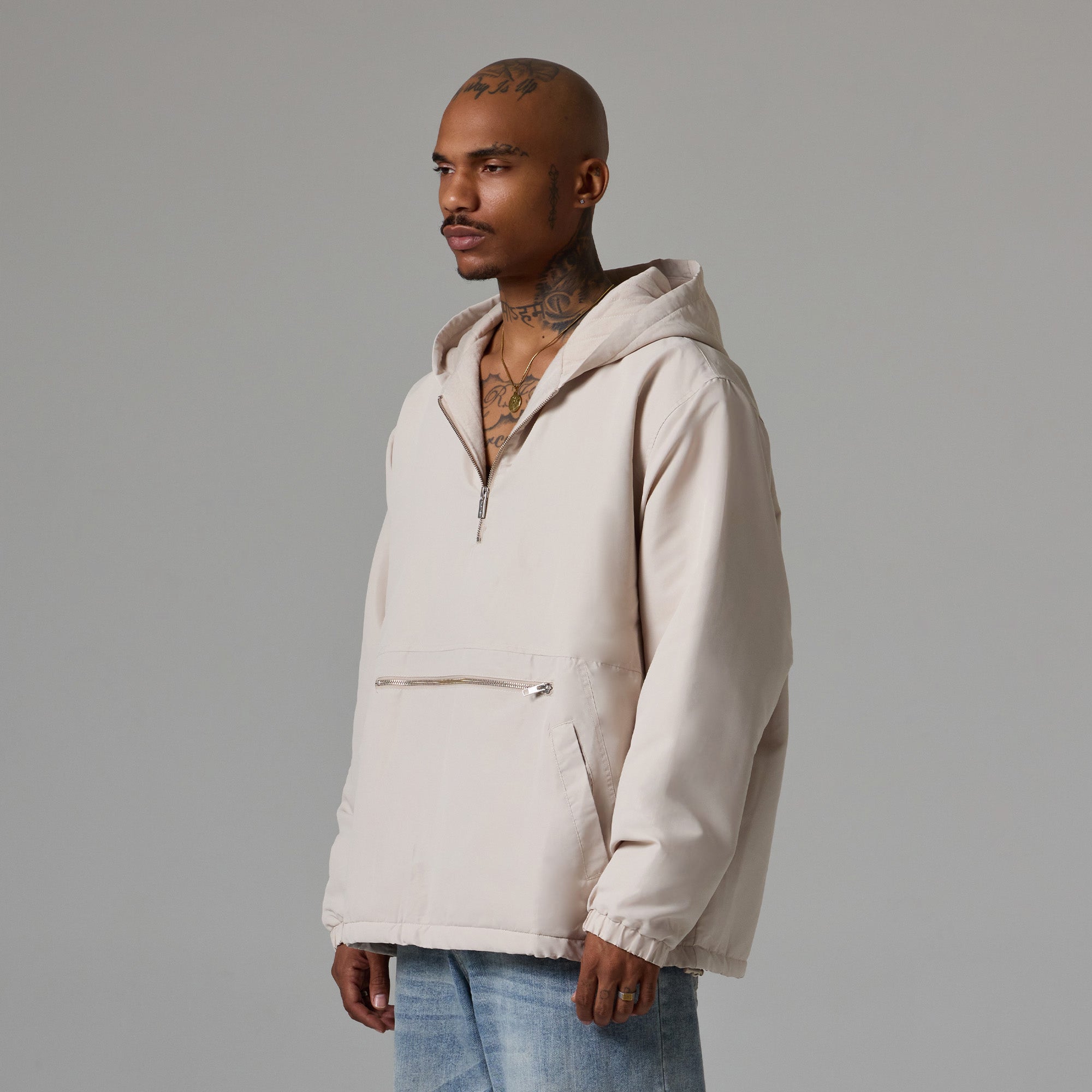 Talentless | Men's Half Zip Jacket