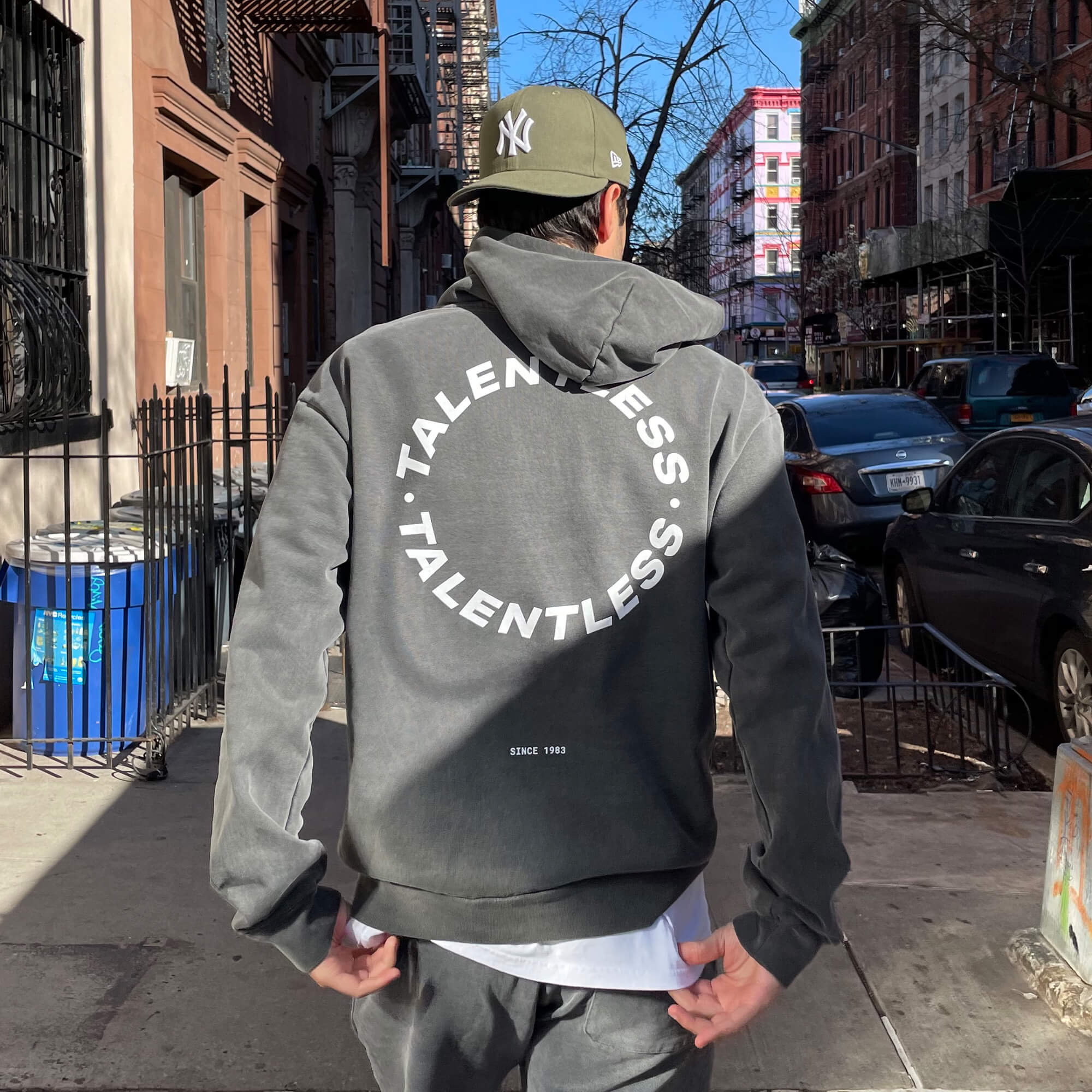 Talentless steel best sale grey hoodie