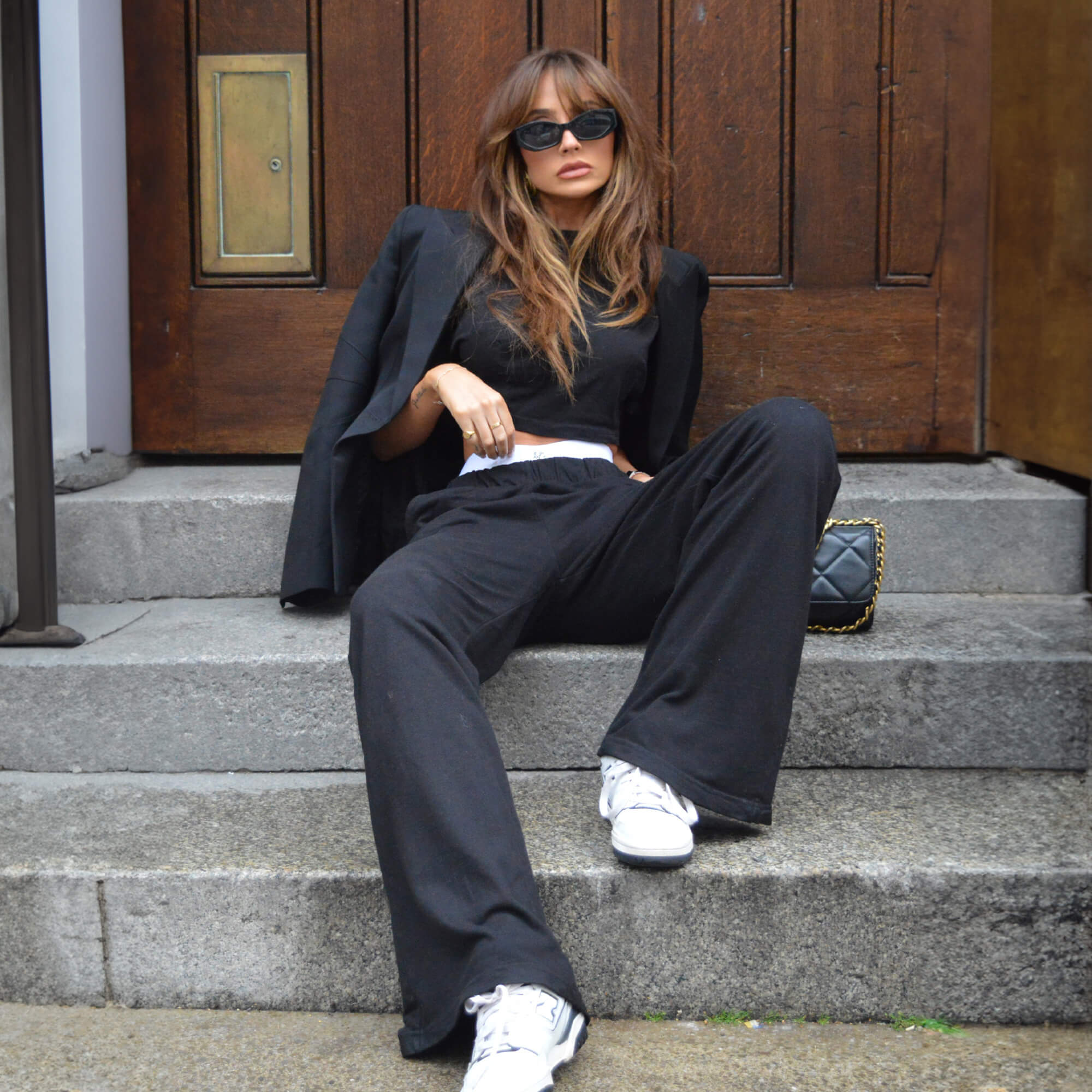 Iconic French terry loungewear tracksuit