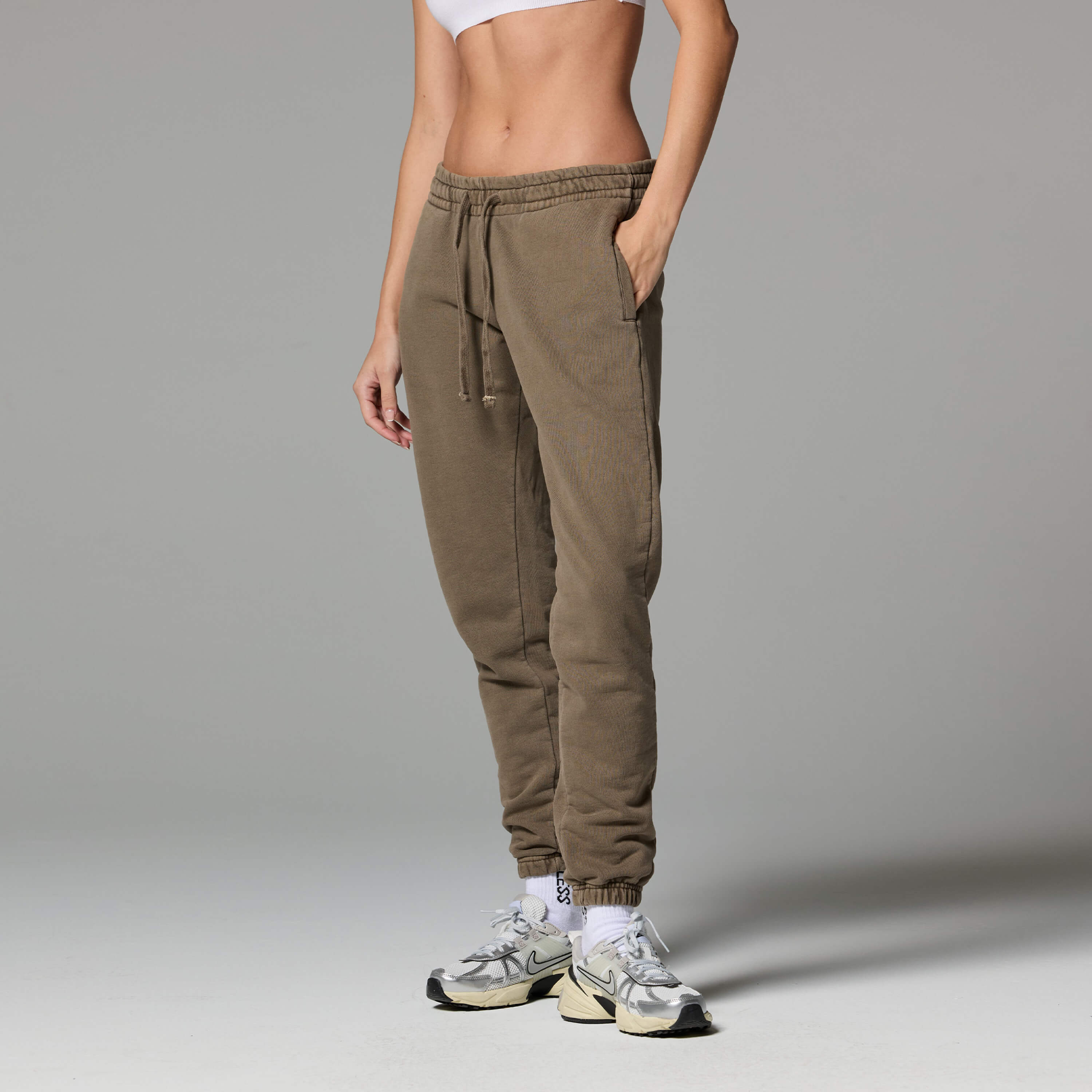 NEW TALENTLESS WOMEN'S CAMEL BROWN SWEATPANTS SZ on sale XL