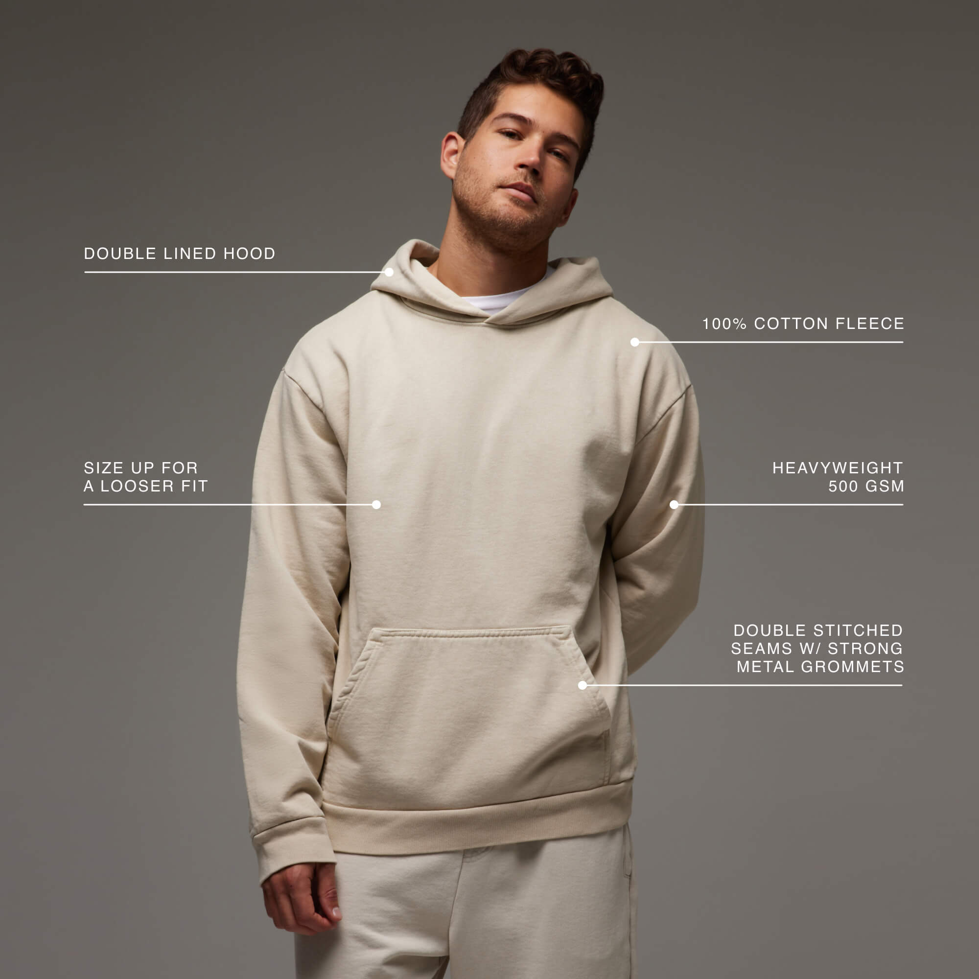 Talentless Men's Heavyweight Hoodie Sweatpants Bundle