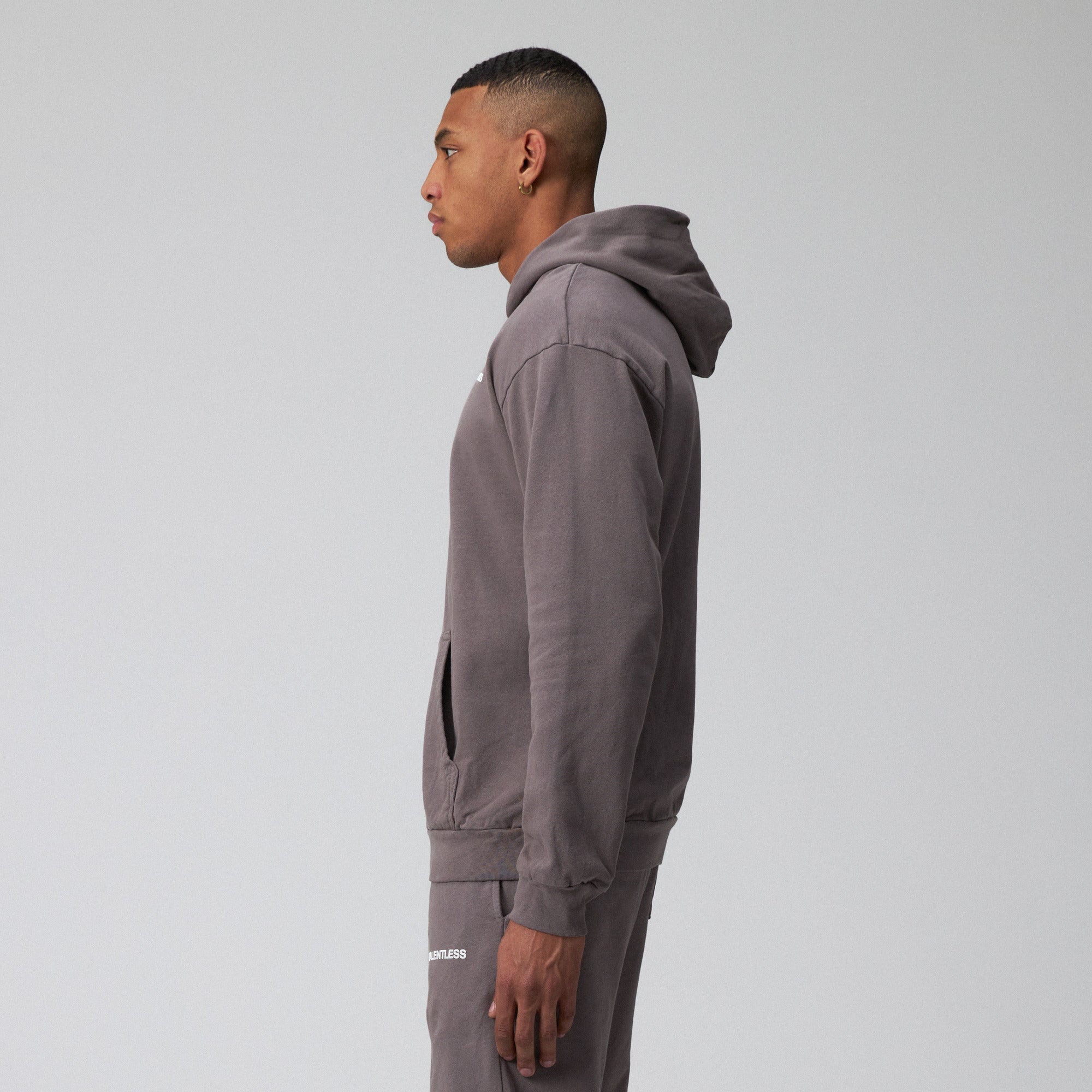 Lightweight best sale grey hoodie