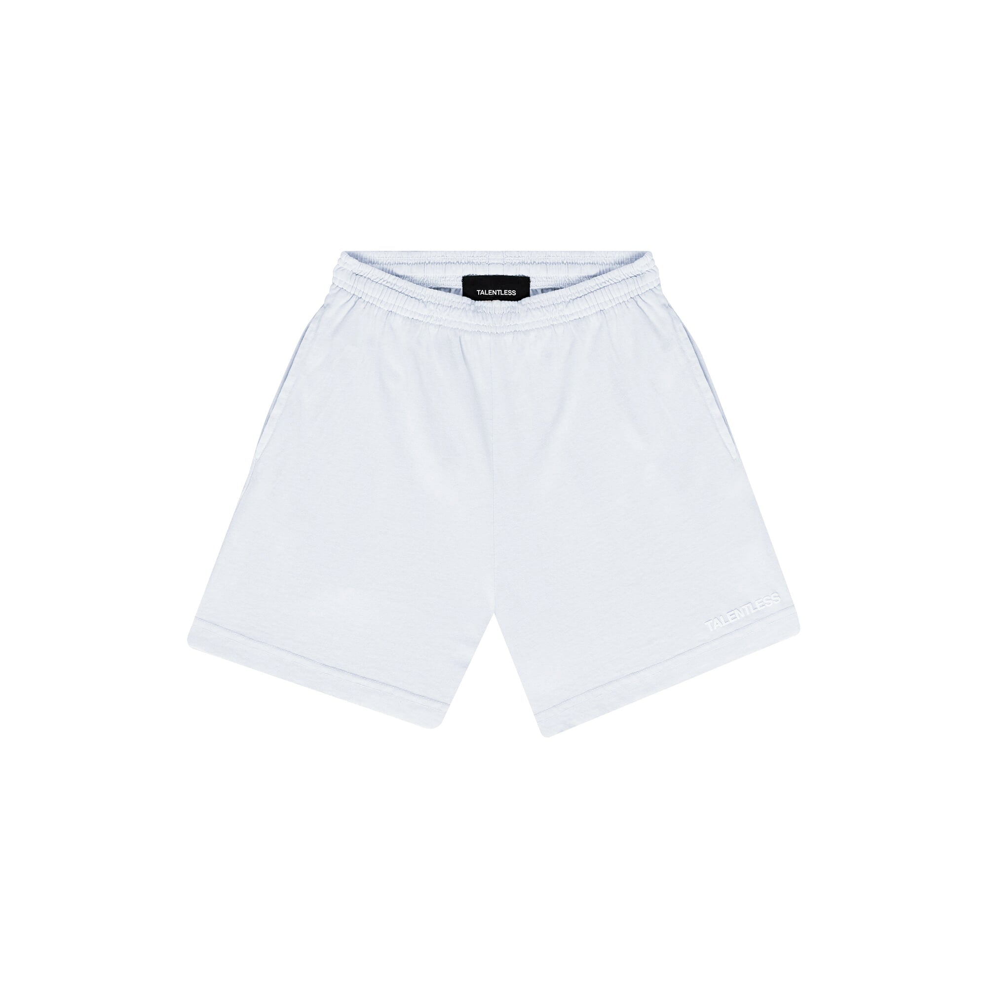 Jersey white hot sale shorts