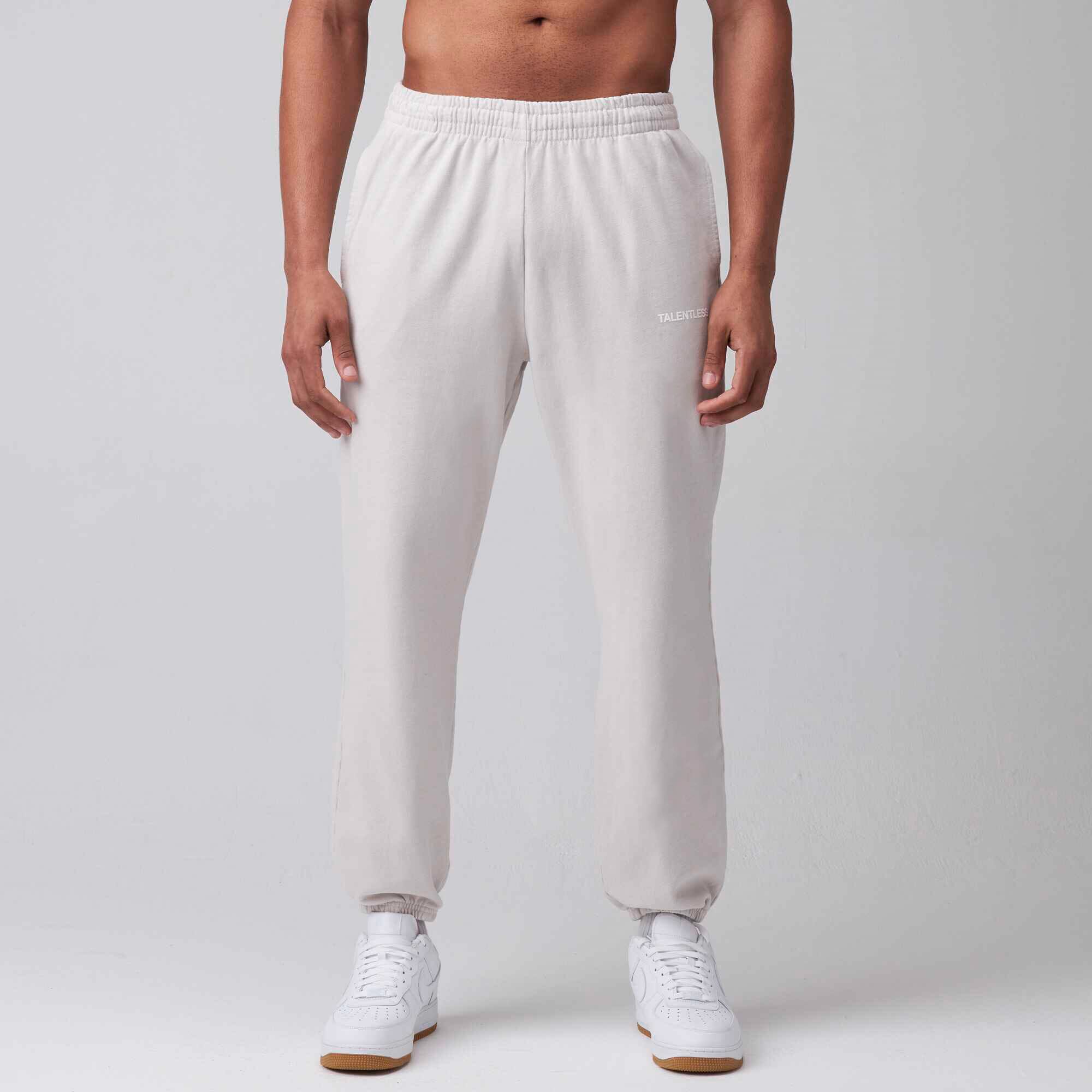 Mens Thin Polyester Track Sweatpants Easy Cuffless Casual Running