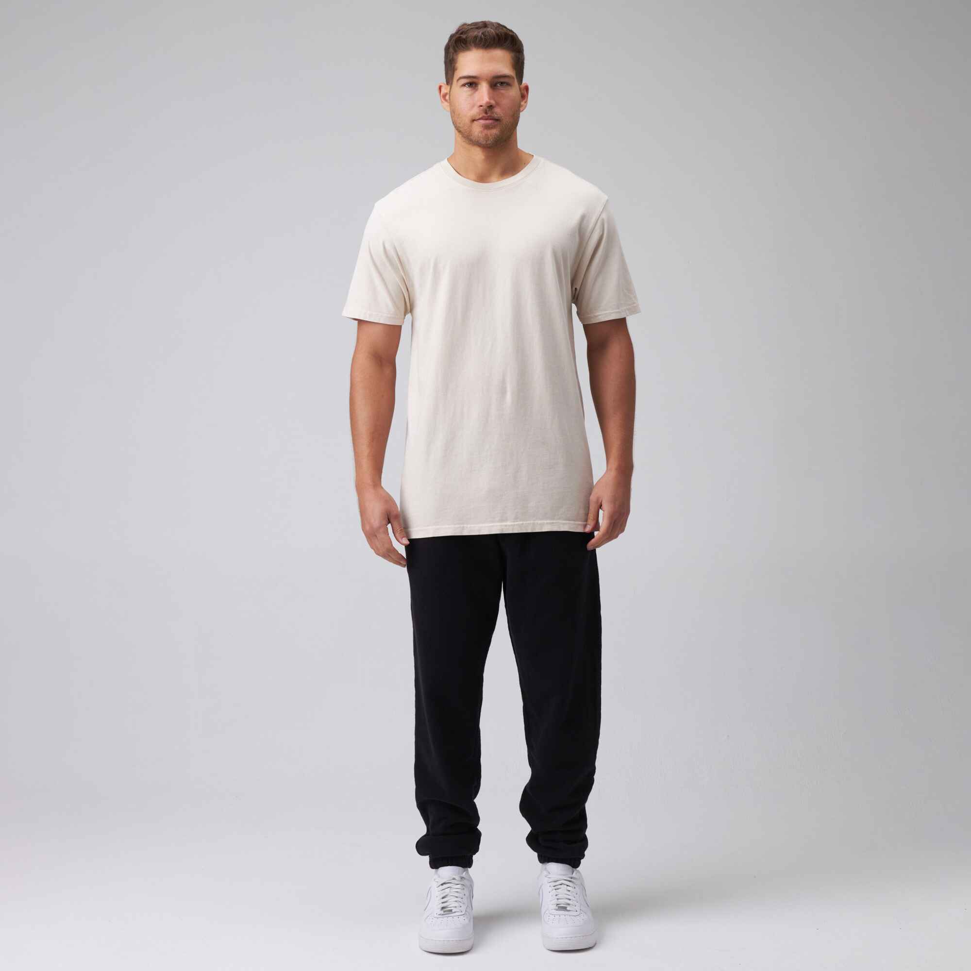 Sweatpants discount and shirt