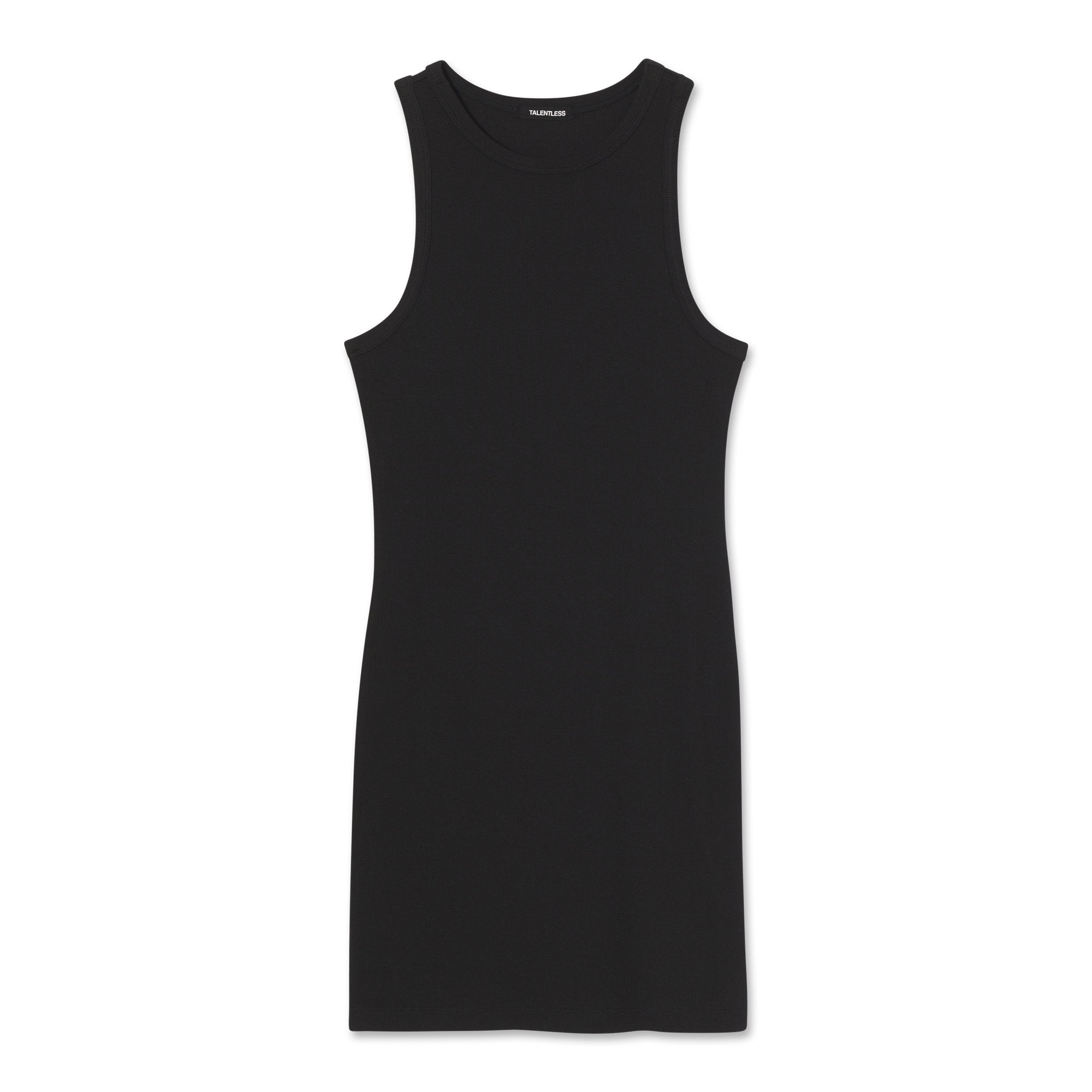 Women's Rib High-neck Contour Dress | TALENTLESS
