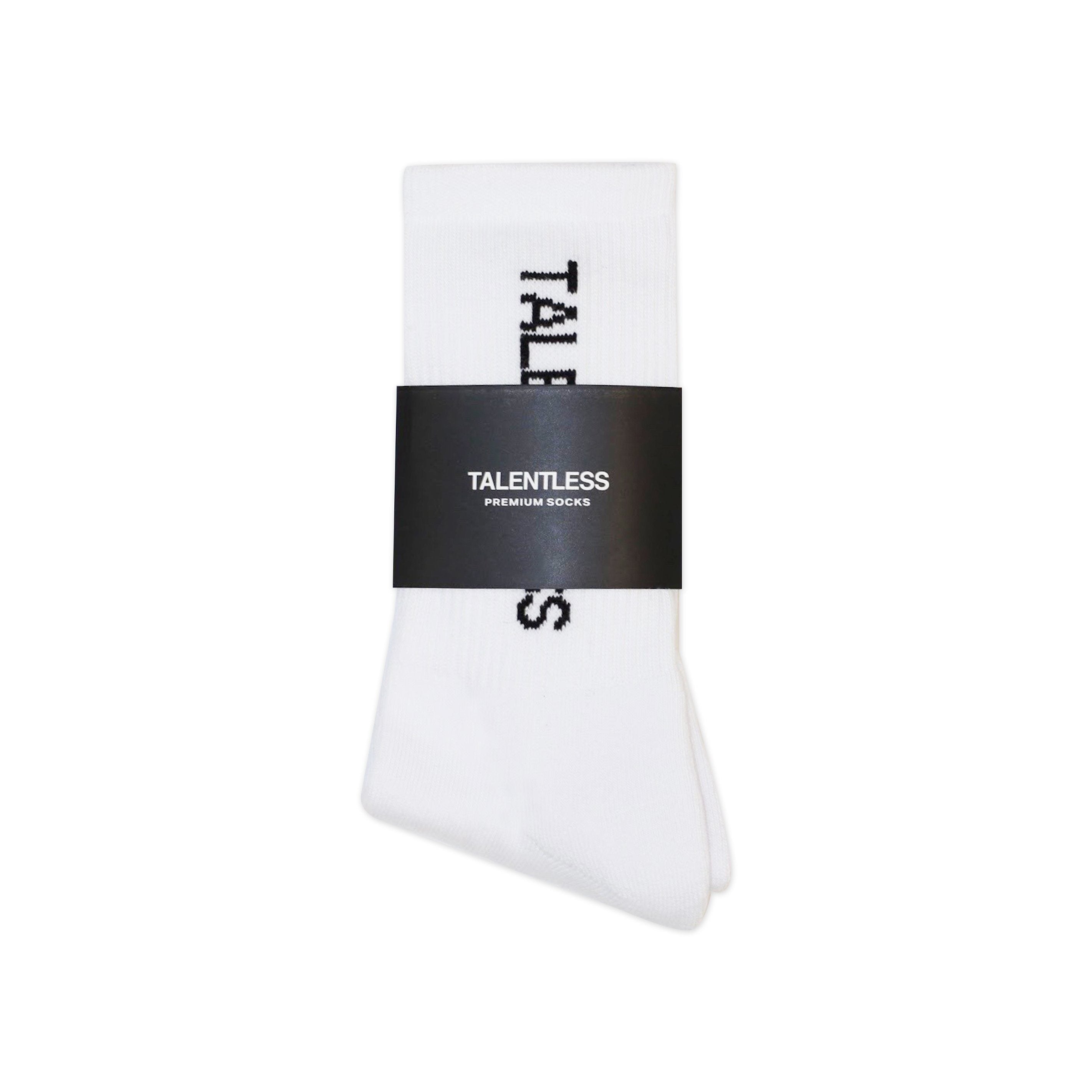 Talentless White selling Socks