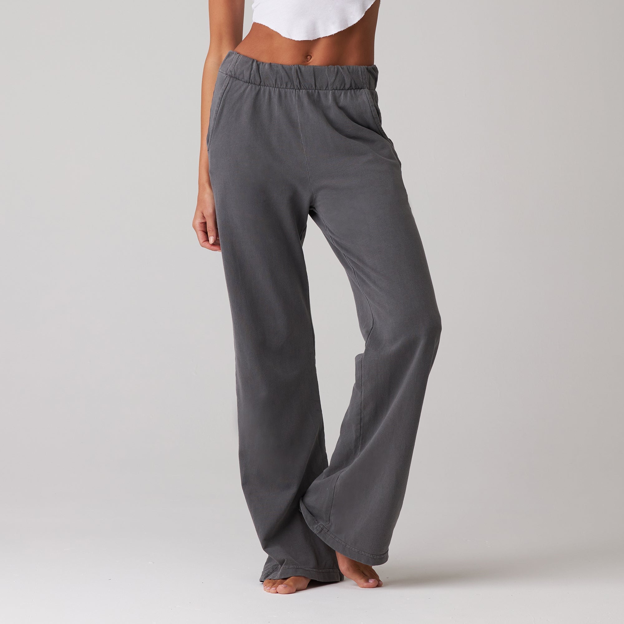 French Terry Flare Pants