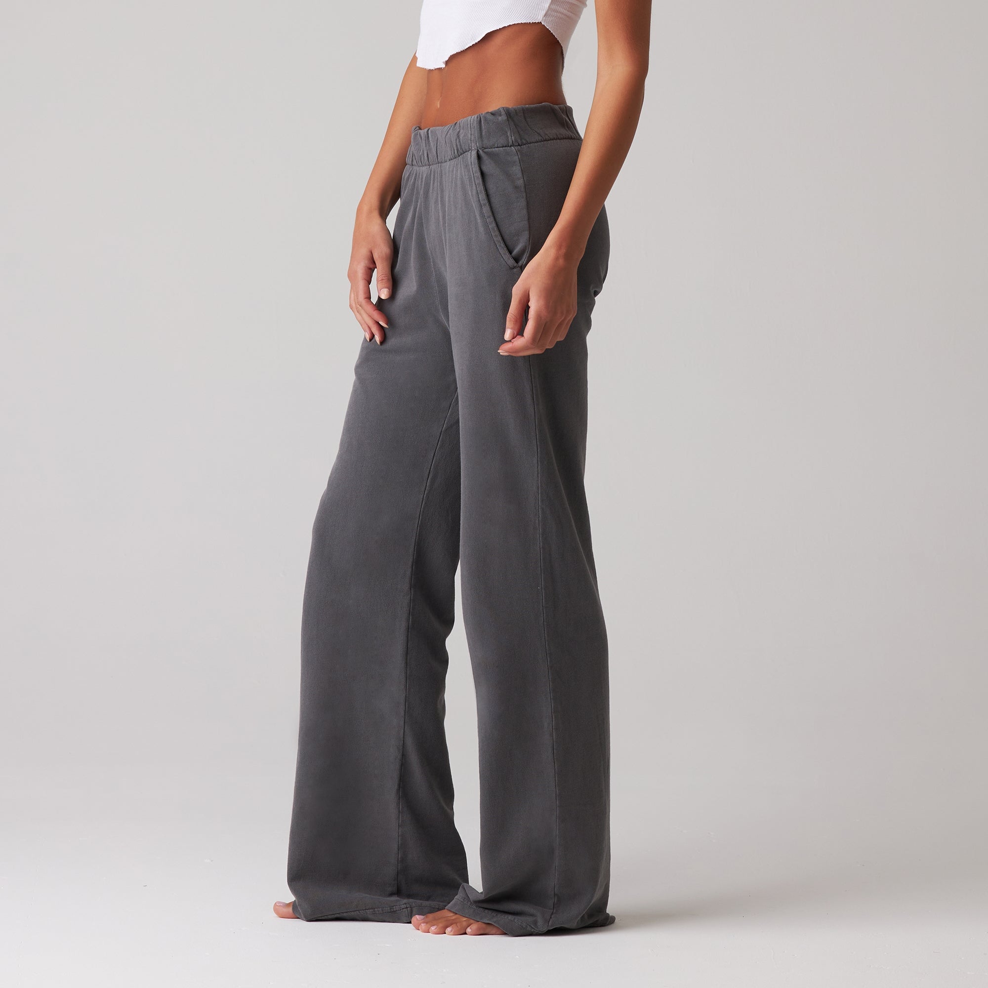 Filippa K Terry Cotton Trousers - Desert Taupe | Garmentory