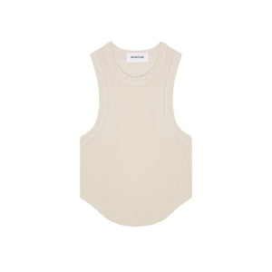 WOMENS SCALLOP TANK